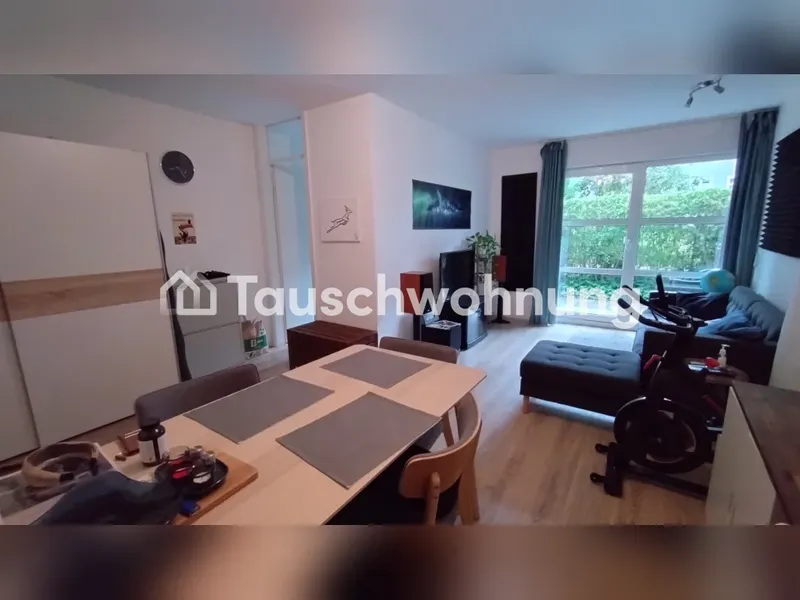 Tauschwohnung: 2 Zimmer EG Wohnung gegen 3 Zimmer EG Wohnung — photo 1